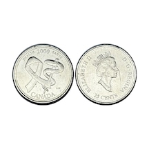 Kanada 2000 Yılı Sağlık 25 Cent Koleksiyon Para