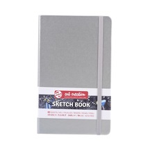 Eskiz Defteri 80 Yaprak, 13 Cm X 21 Cm, Gümüş Parlak