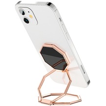 Cbtx Katlanabilir Metal Manyetik Masaüstü Halka Şekli Telefon Tablet Tutucu Çinko Alaşımlı Cep Telefonu Standı - Altın