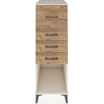 Kronos Dolap 4 Çekmeceli 44x59x134 Aytaşı-çam Aytaşı