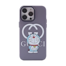 Apple Apple iPhone Uyumlu 13 Pro Kılıf Prada Desenli Kapak - Prada Mor - 3