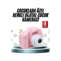 Çocuklara Özel Fotoğraf Ve Video Çeken Mini Çok Renkli Fotoğraf Makinesi Çocuk Kamera