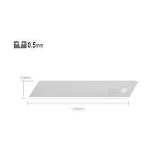 Olfa Lb-Sol-10 Standart Tek Gövdeli Kırımsız Geniş Maket Bıçağı