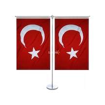 T Krom Masa Direği Bayraksız