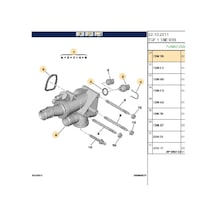 Termostat 508 C5 2.0 Hdı 1336.y9
