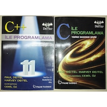 C ve C++ ile Programlama 2 Kitap - H.m.deitel P.j.deitel