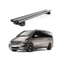 Pençe Mercedes-benz Vito W638 1996-2003 Uyumlu Gri Ara Atkı 135cm Port Bagaj Tavan Barı