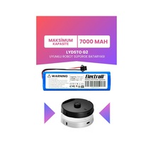 Lydsto G2 Uyumlu Batarya Maksimum Kapasite 7000mah Pil Robot Süpürge Bataryası Değişimi