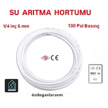 Su Arıtma Sebil Arası Beyaz 20 Metre Hortum