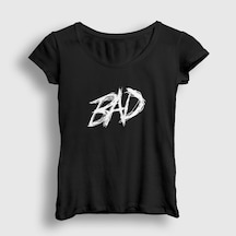 Presmono Kadın Bad Xxxtentacion T-shirt Siyah
