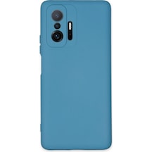 Zengemtx Newface Xiaomi Mi 11t Pro Kılıf Nano İçi Kadife Silikon - Mavi Zengemtx Newface Xiaomi Mi 11t Pro Kılıf Nano İçi Kadife Silikon - Mavi