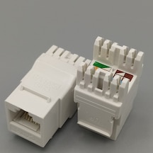 Keystone Jack Cat6 Modül 8P8C Patch Panel 10 Adet İçin