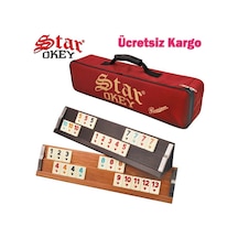 Star Elit Premium Ahşap Okey Takımı