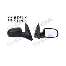 Gva 1090217 Dış Dikiz Aynası Sağ Corsa C 01 Elektrikli Isıtmalı Konveks 5 Fiş Vm-200ehr 1428308