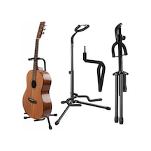 Stg 101 Gitar Standı Saz Bağlama Enstrüman Gitar Sehpası