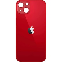 Apple Uyumlu iPhone 13 Arka Pil Batarya Kapak Kırmızı