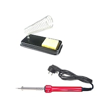 60 W Profesional Hobi Kalem Havya Sehpası Lehim Havya 2 Li Set