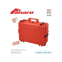 Panaro Max 505s Çanta 555 428 211mm. Turuncu
