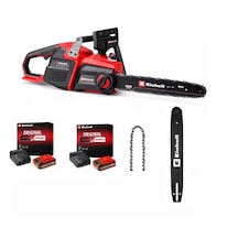 Einhell GP-LC 36/40 Li Bl- Akülü Ağaç Kesme Makinesi +2x4AH Plus Akü Starter Kit +1 Adet Yedek Zincir 1 Adet Yedek Kama