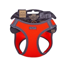 Doggie Havalı Dokuma Reflektör Serisi Küçük Irk Göğüs Tasması Turuncu XS-30-34Cm Turuncu