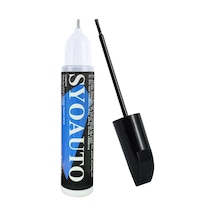 Otomobiller İçin Siyah Düzeltme Boyası, Çizik Onarımı, Araç Onarım Boyası, 2'si 1 Arada, 12 Ml