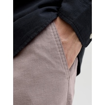 Jack & Jones Erkek Keten Karisimli Chino Pantolon - Ace - 12229699 Çok Renkli
