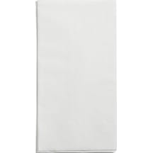 Çift Kat Beyaz Garson Katlama Peçete 1/8 24x24 Cm Açık Hali 2400 Adet