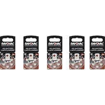 Rayovac 312 Numara İşitme Cihazı Pili 6 x 5'li