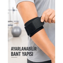 Golfçü Dirseği Bandajı Spor Ve Günlük Kullanım İçin Dirsek Bandı Çok Renkli