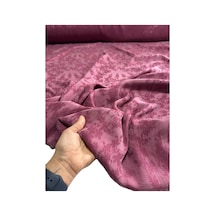 Jakarlı İpek Cupro Kumaş En 140 Cm Parlak Dökümlü Elbise, Gömlek, Kimono, Takım Ve Pantolon 1200 -1 Çiçek Desen