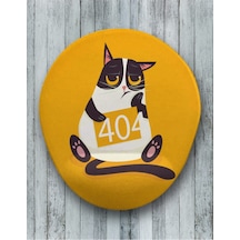 Eror 404 Oval Bilek Destekli Mouse Pad Mousepad