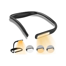 Led Kitap Okuma Işığı Esnek Kitap Boyun Işığı Ayarlanabilir Parlaklık Masa Lambası 3 Renk Okuma