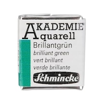 Akademie Aquarell Yarım Tablet Sulu Boya 551 Brilliant Green ---