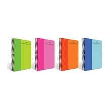 ' Pp Kapak Bicolor Spiralli Defter 140-0 Çok Renkli