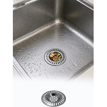 Paslanmaz Çelik Lavabo Gider Süzgeci Evye Süzgeci Kıl Saç Yemek Artığı Tutucu