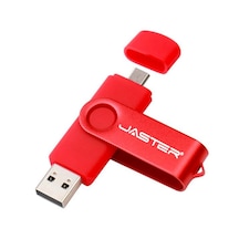 Jaster 64 GB USB 2.0 Flash Bellek Kırmızı