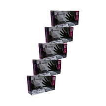 Siyah Nitril Pudrasız Eldiven S Beden Beşli Paket 500 Adet