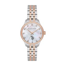 U.s. Polo Assn. Uspa2071-04 Quartz Çelik Rose/gri Sedef Kadran 30 Mm Kadın Kol Saati