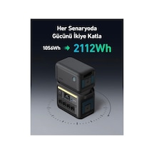Anker Solıx Bp1000x Ekstra Batarya 1056wh Anker Solıx C1000x Uyumlu