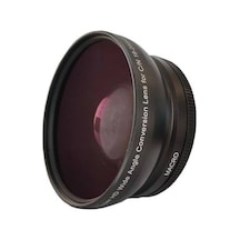 Raypro 18-200 MM Lens İçin 72 MM 0.45x Ultra Geniş Açı (Canon ve Nikon) Uyumlu Lens + Super Makro Lens