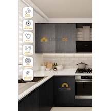 Yapışkanlı Folyo - Pm 974 - Mobilya Duvar Kapı - 120cm Genişlik - Pm974 120 X 700 Cm