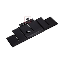 Apple Uyumlu MacBook Pro A1398 Emc2673 Batarya Pil Retro V1