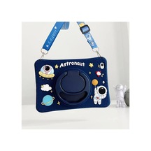 Covpor İpad 11. Nesil A16 11 İnç / 10. Nesil 10.9 İnç Uyumlu Standlı Askılı Karakterli Astronot Çocuk Kılıfı Belirtilmemiş