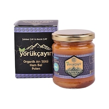 Yörükçayır Organik Arı Sütü Ham Bal Polen 240 G