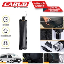 Semsiye Tip Büyük Ön Güneslik82 165 Cm Katlanır