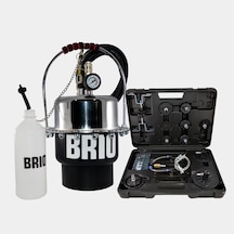 Brio Fren Hava Alma Makinası Universal Adaptör Setli Komple