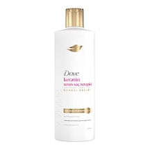 2 Adet Dove Saç Bakım Kremi Keratin Uzun Saç Terapisi 350 Ml