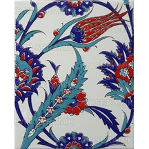 Can Seramik – 20x25 Cm. Cç-313 İznik Çini Karo 5' Li 1 Paket