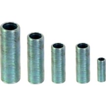 G1/8 1-10 Cm Boylarında Tam Dişli Ve Somunlu Duy Nipeli, 10 Adet