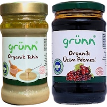 Organik Tahin 300 G & Organik Üzüm Pekmezi 380 G